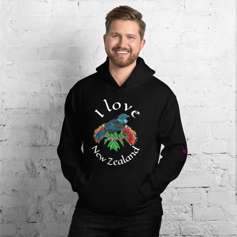 I love New Zealand - Unisex Hoodie
