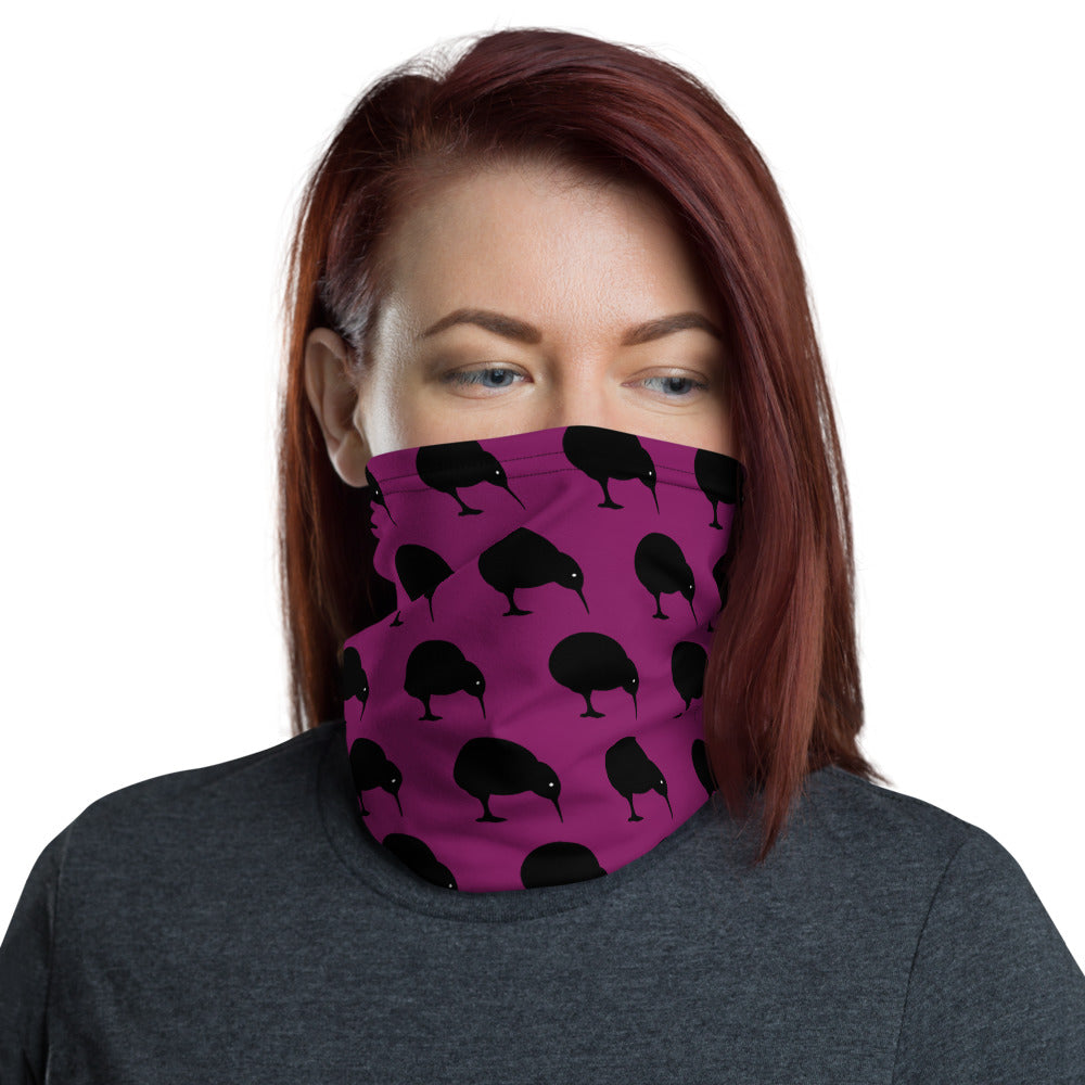 NZ Kiwi Purple - Neck Gaiter