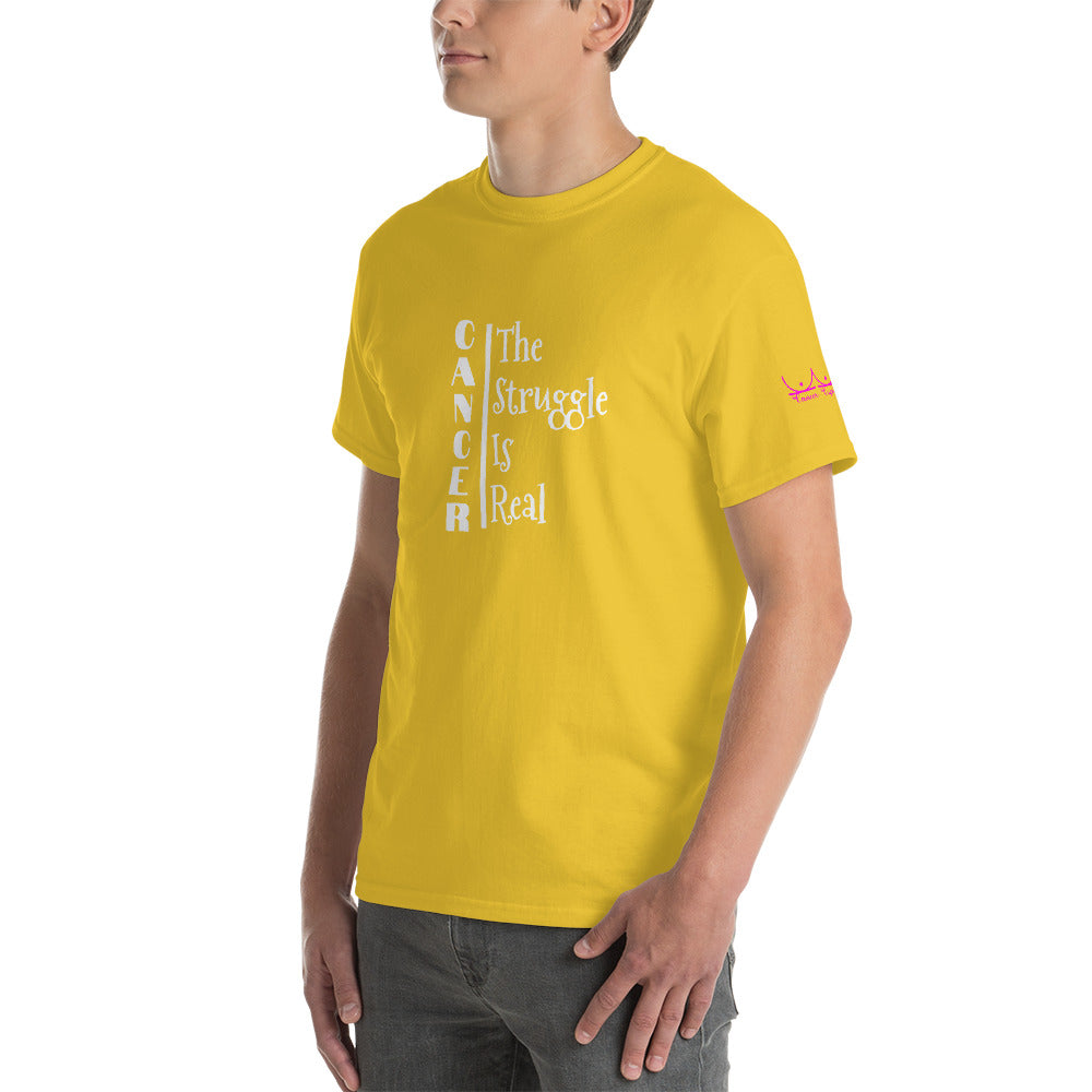 Cancer The Struggle is Real - Short Sleeve T-Shirt