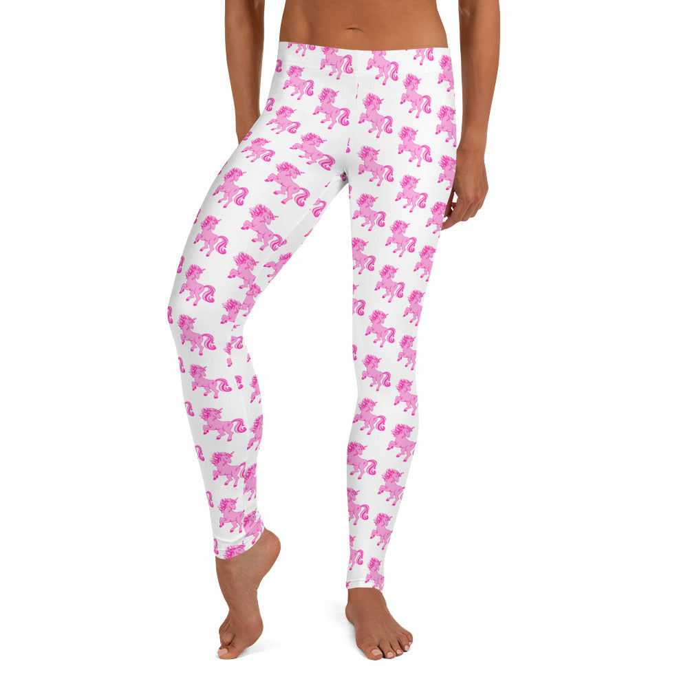Pink Cancer Unicorn - Leggings