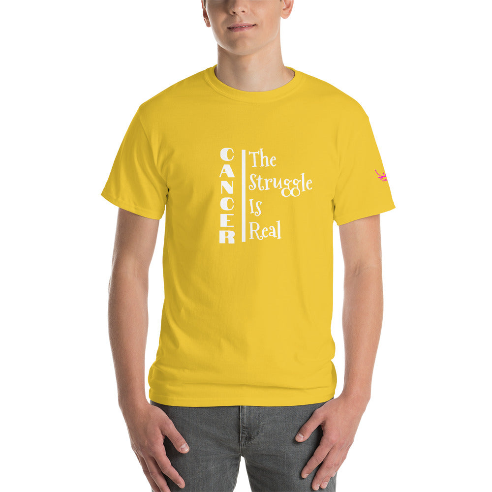 Cancer The Struggle is Real - Short Sleeve T-Shirt