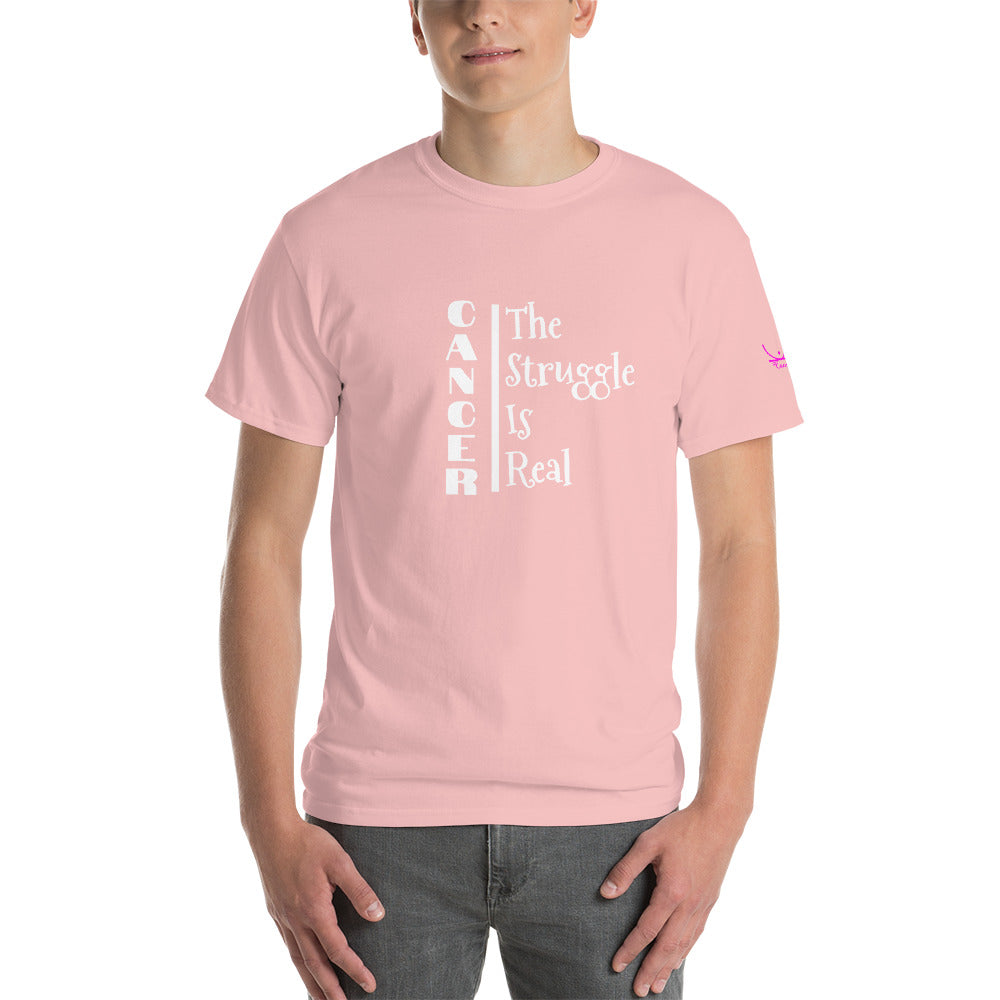 Cancer The Struggle is Real - Short Sleeve T-Shirt