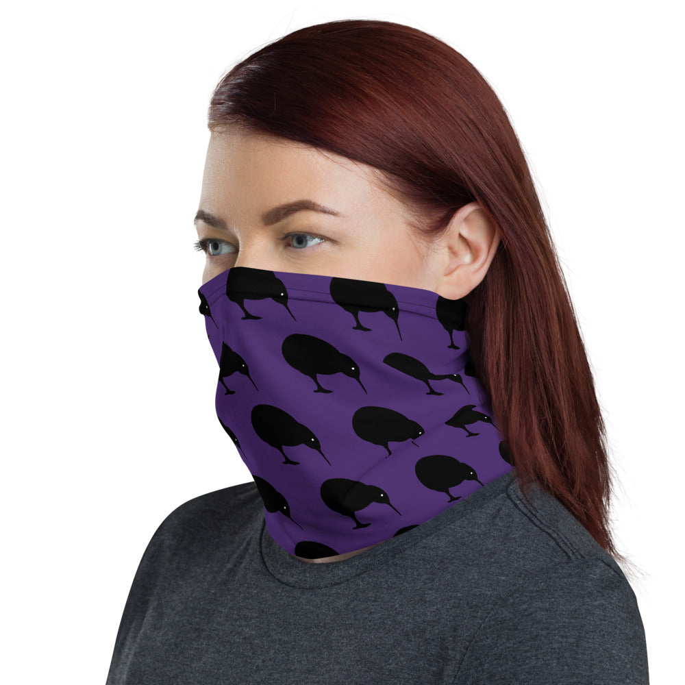 NZ Kiwi Purple - Neck Gaiter