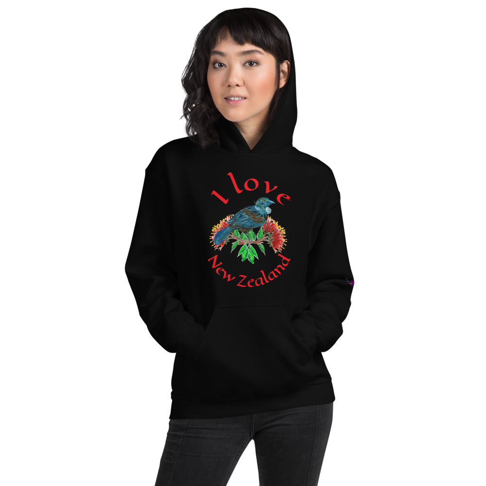I love New Zealand - Unisex Hoodie