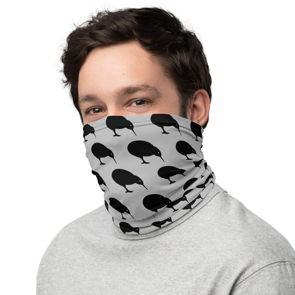 NZ Kiwi Light Grey - Neck Gaiter