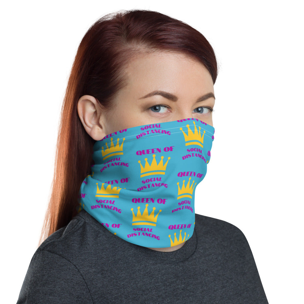 Queen of Social Distancing - Neck Gaiter