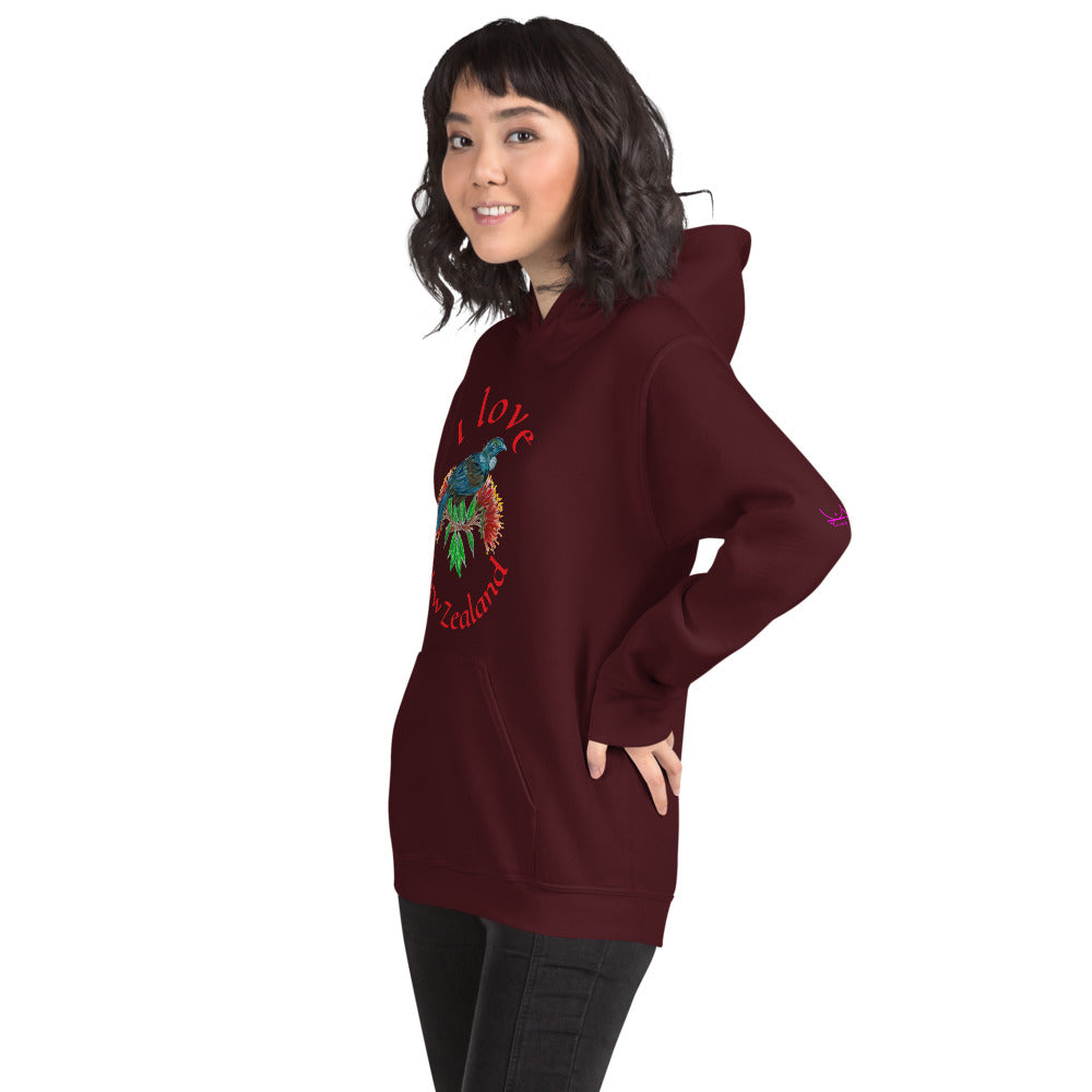 I love New Zealand - Unisex Hoodie