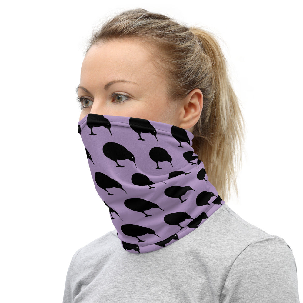 NZ Kiwi Mauve - Neck Gaiter