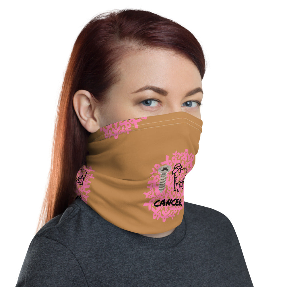 Screw Ewe Breast Cancer Dark Nude - Neck Gaiter