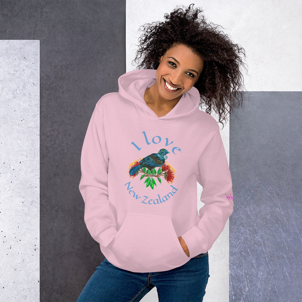 I love New Zealand - Unisex Hoodie