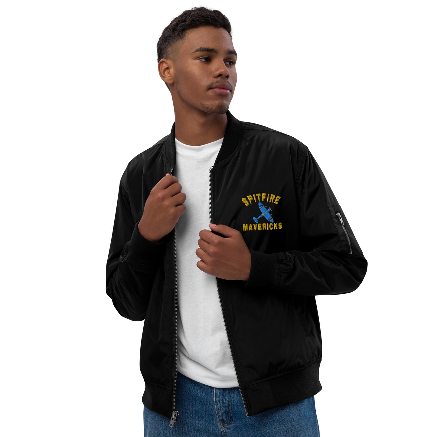 Spitfire Mavericks Premium recycled bomber jacket