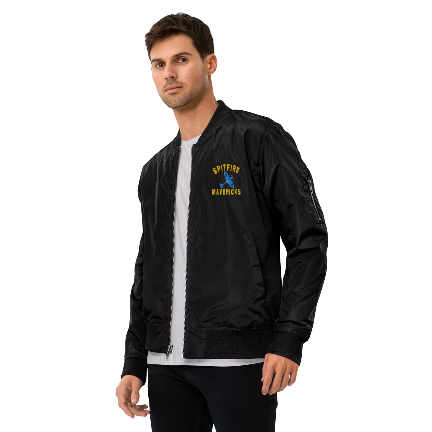 Spitfire Mavericks Premium recycled bomber jacket