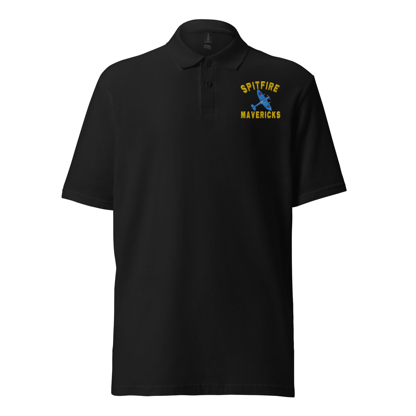 Spitfire Mavericks Unisex pique polo shirt