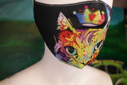 Pop Art Cat Mask