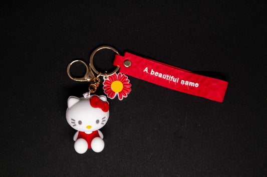 Heylo Kitty Red Keyring