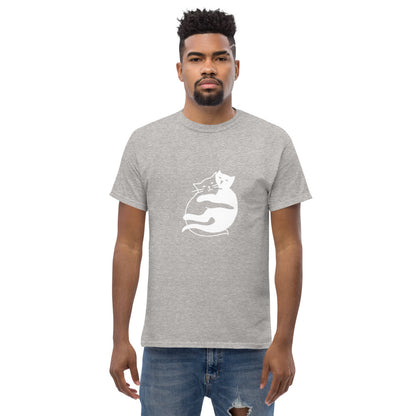 Batty Catty Yin and Yang Cats Men's heavyweight tee