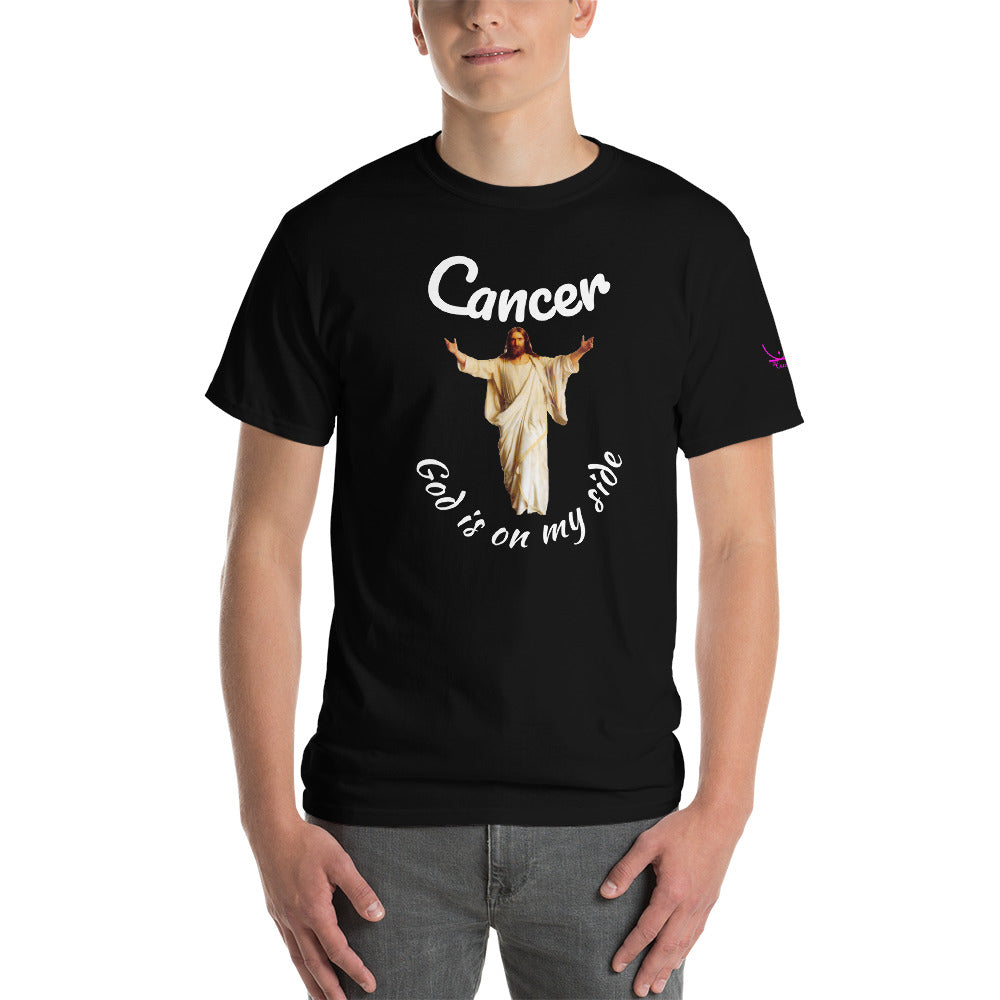 Cancer God is on my Side - Short Sleeve T-Shirt