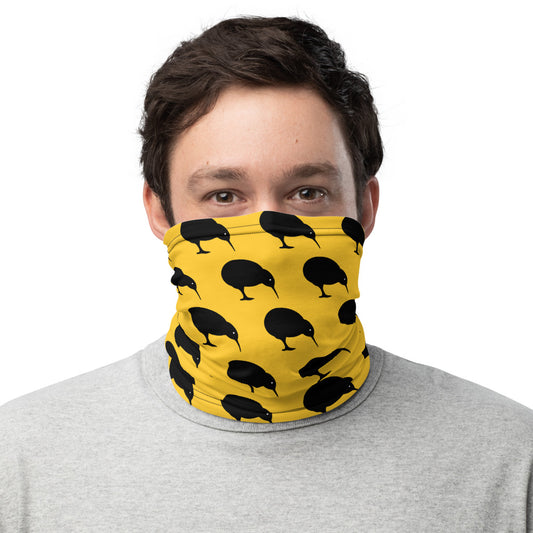 NZ Kiwi Full Yellow - Neck Gaiter