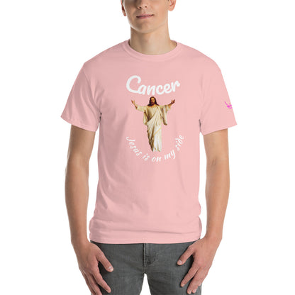 Cancer Jesus is on my Side - Short Sleeve T-Shirt