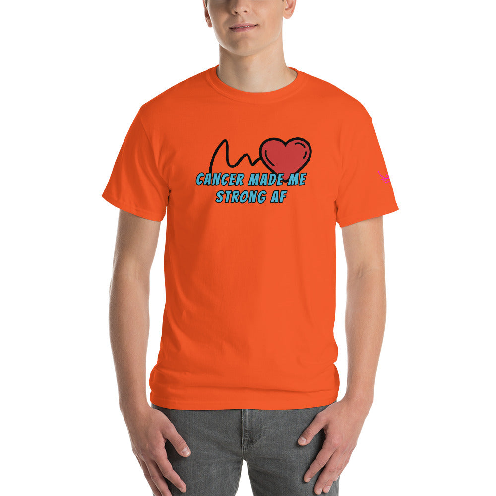 Cancer Made Me Strong AF - Short Sleeve T-Shirt