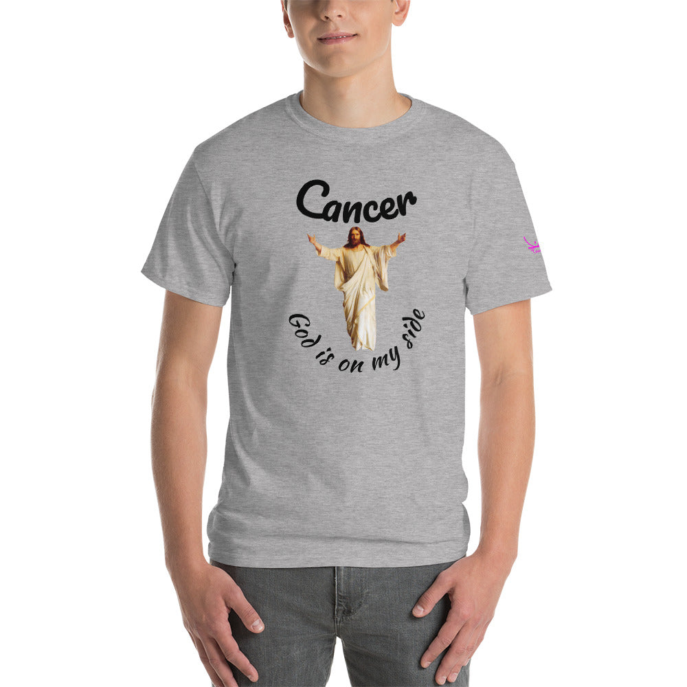 Cancer God is on my Side - Short Sleeve T-Shirt