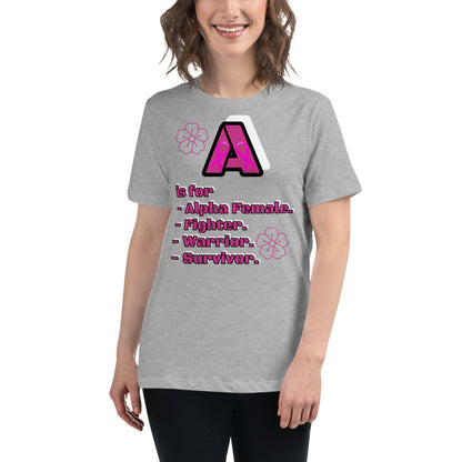 Alpha Female - Women's Relaxed T-Shirt