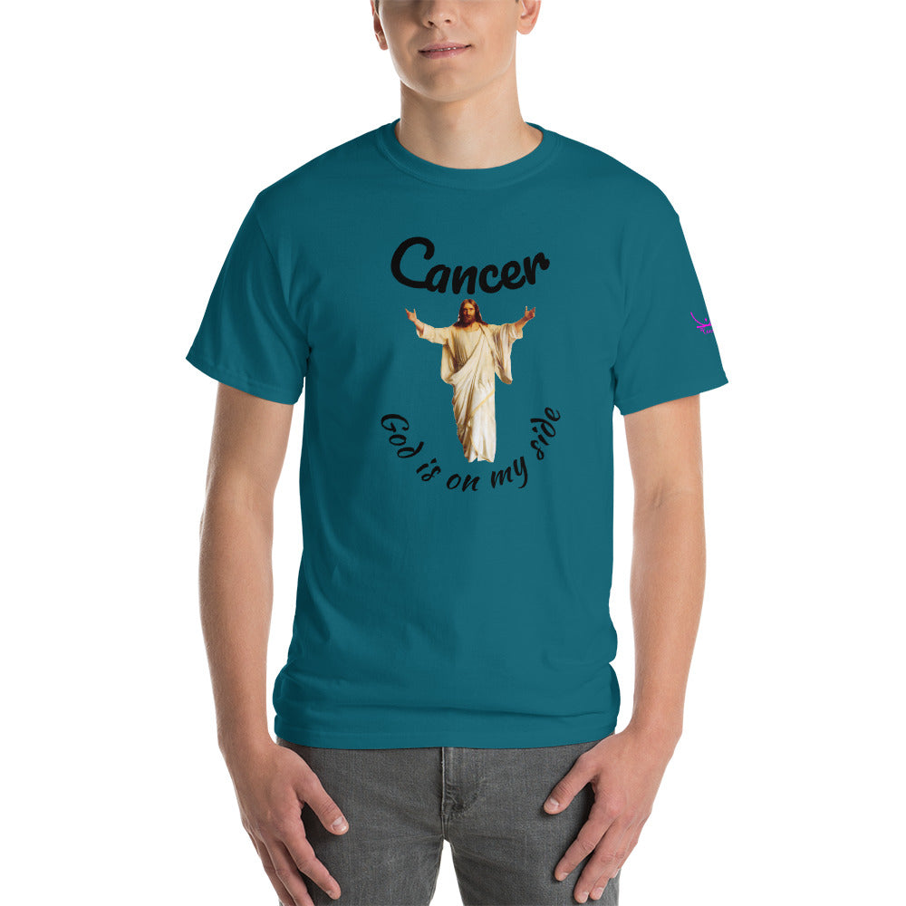 Cancer God is on my Side - Short Sleeve T-Shirt