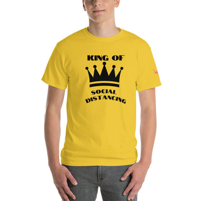 King of Social Distancing - Short Sleeve T-Shirt