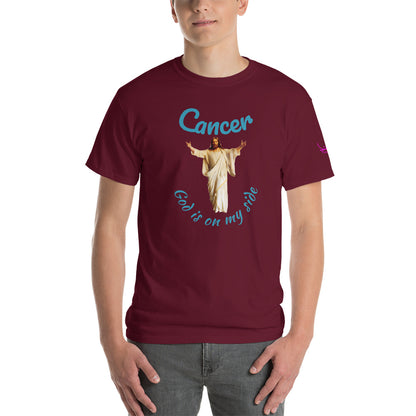 Cancer God is on my Side - Short Sleeve T-Shirt