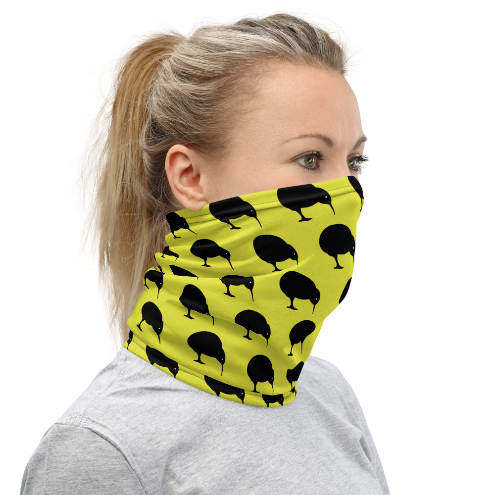 NZ Kiwi Yellow - Neck Gaiter