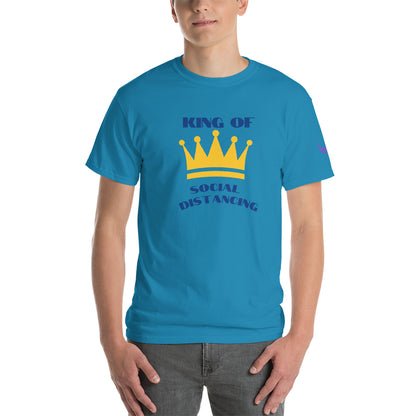 King of Social Distancing - Short Sleeve T-Shirt