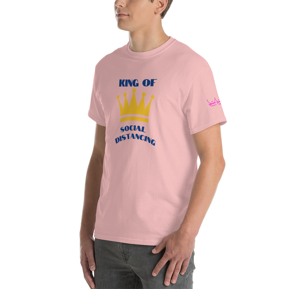 King of Social Distancing - Short Sleeve T-Shirt