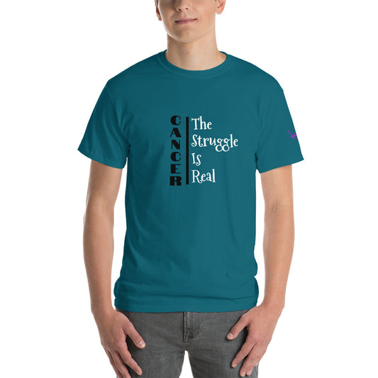 Cancer The Struggle is Real - Short Sleeve T-Shirt