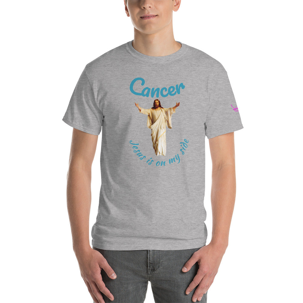 Cancer Jesus is on my Side - Short Sleeve T-Shirt