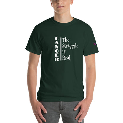 Cancer The Struggle is Real - Short Sleeve T-Shirt