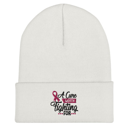 A Cure Worth Fighting For - Cuffed Beanie