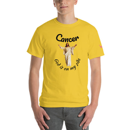 Cancer God is on my Side - Short Sleeve T-Shirt