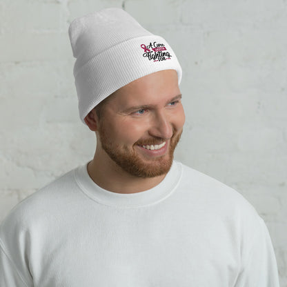 A Cure Worth Fighting For - Cuffed Beanie