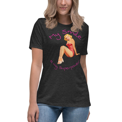 My Smile is my superpower - Women's Relaxed T-Shirt