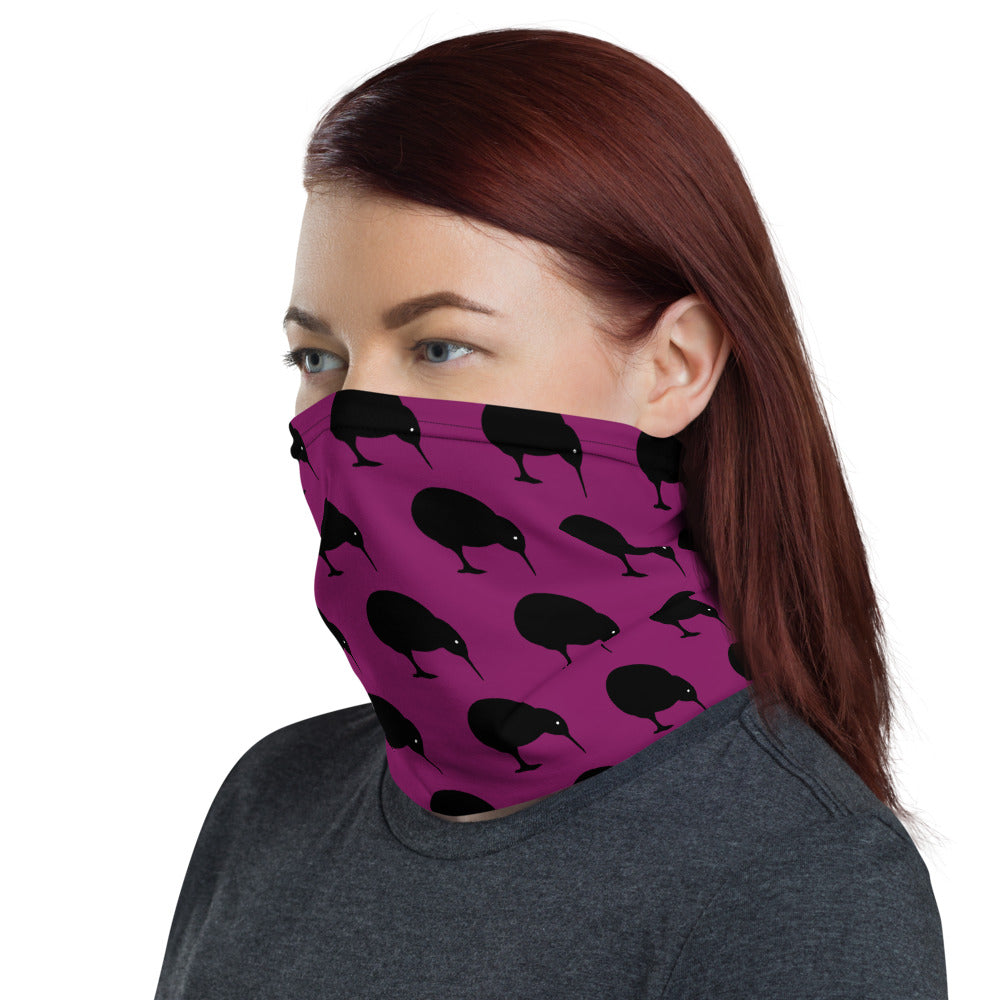 NZ Kiwi Purple - Neck Gaiter