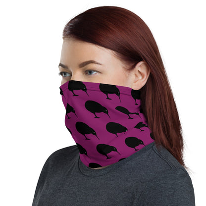 NZ Kiwi Purple - Neck Gaiter