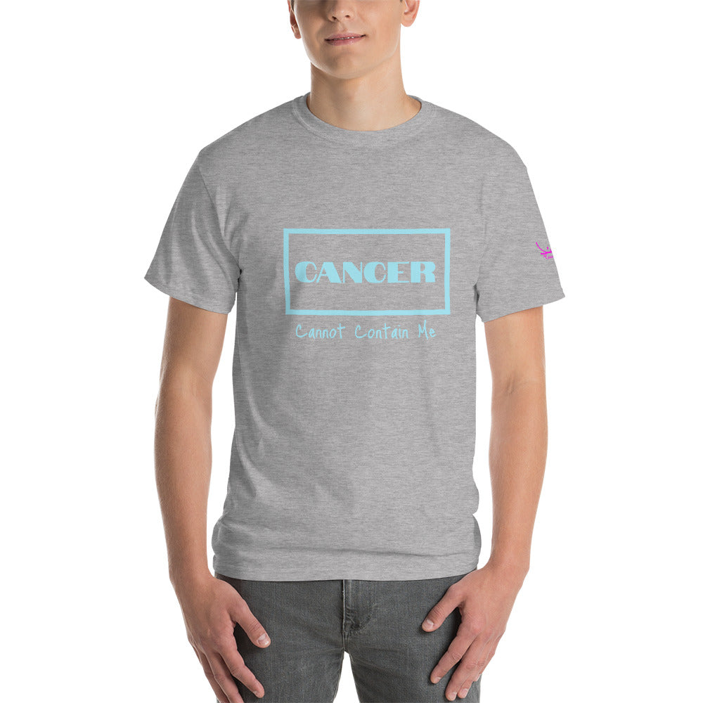 Cancer Cannot Contain Me - Short Sleeve T-Shirt