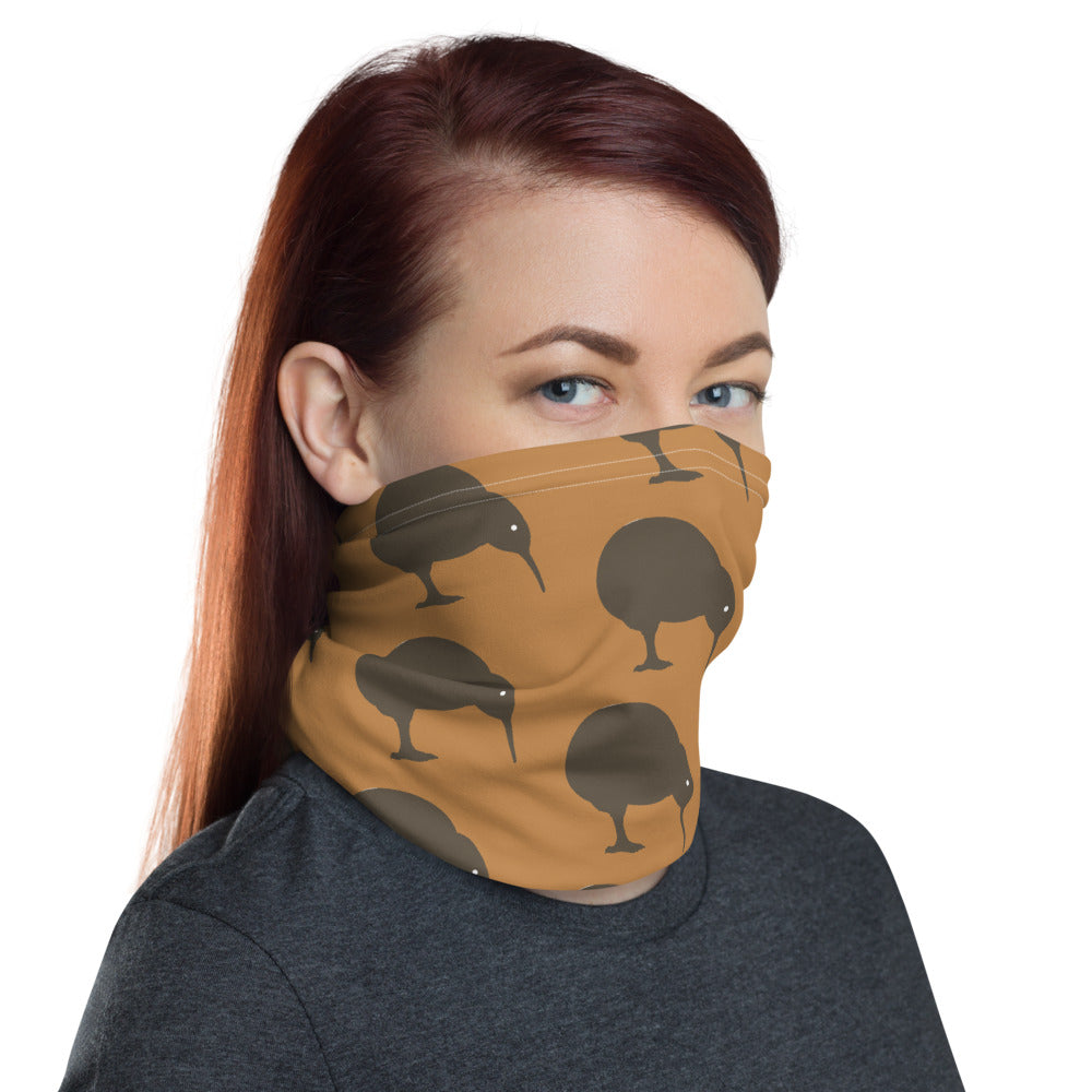 NZ Kiwi brown Dark Nude - Neck Gaiter