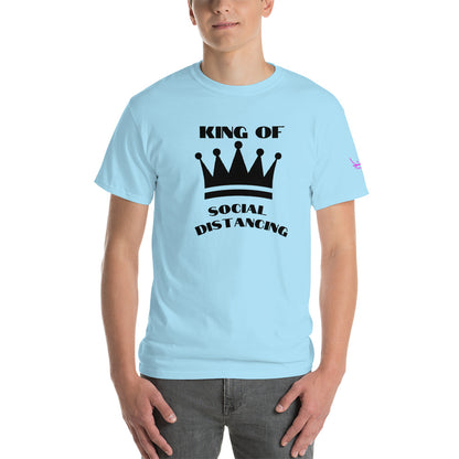 King of Social Distancing - Short Sleeve T-Shirt