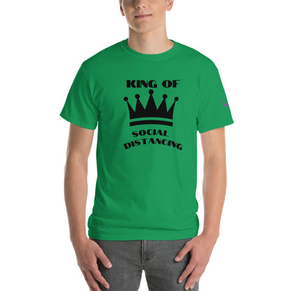 King of Social Distancing - Short Sleeve T-Shirt