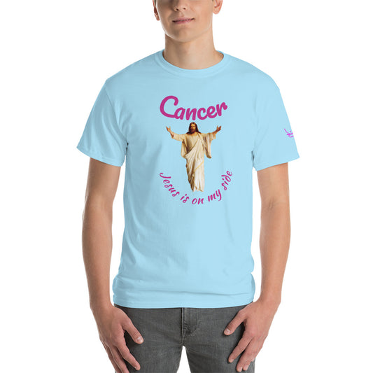 Cancer Jesus is on my Side - Short Sleeve T-Shirt