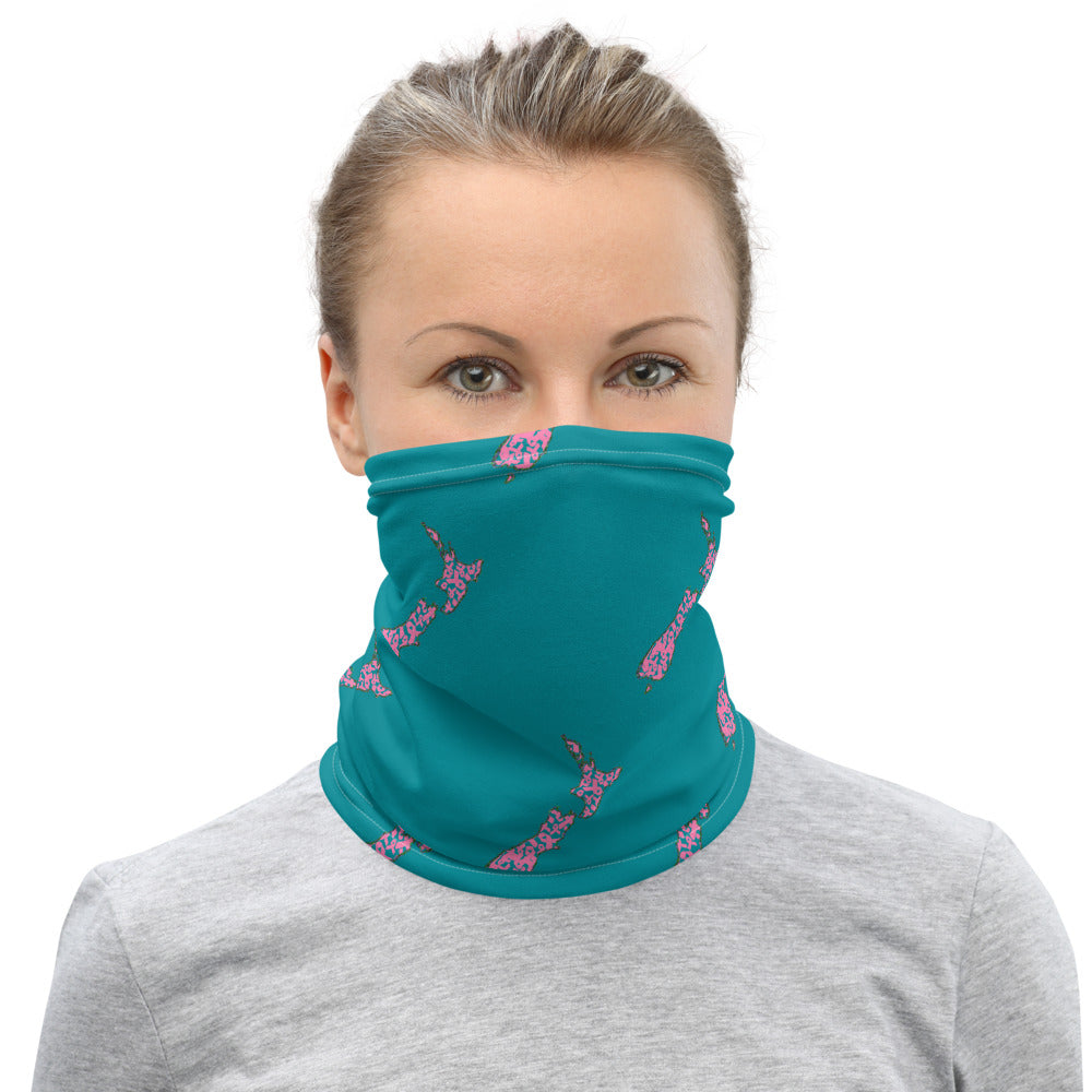 NZ Breast Cancer Light Blue - Neck Gaiter