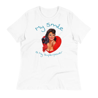 My Smile is my superpower - Women's Relaxed T-Shirt