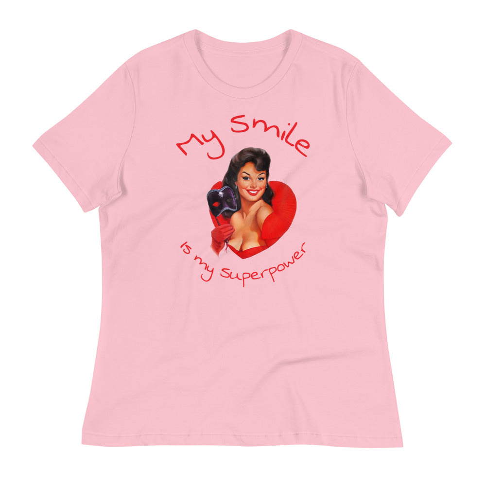 My Smile is my superpower - Women's Relaxed T-Shirt