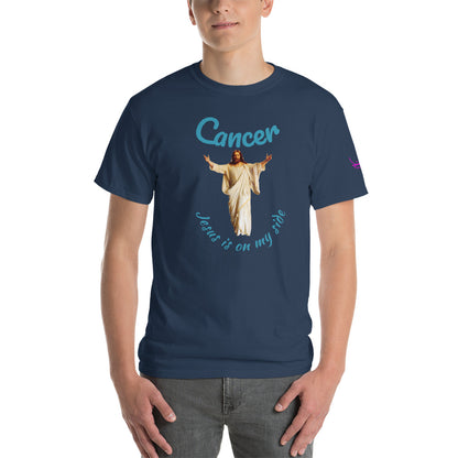 Cancer Jesus is on my Side - Short Sleeve T-Shirt